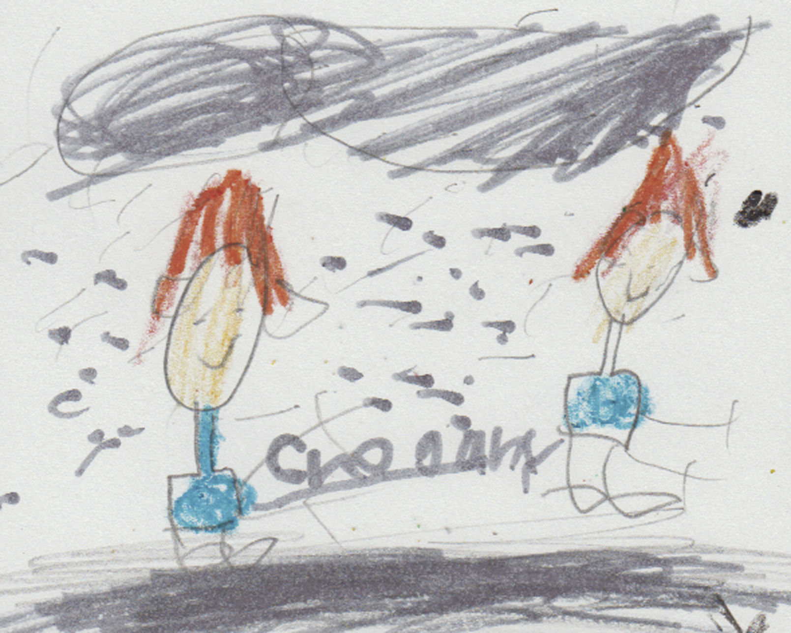 Kids' weather drawings: Aug 19